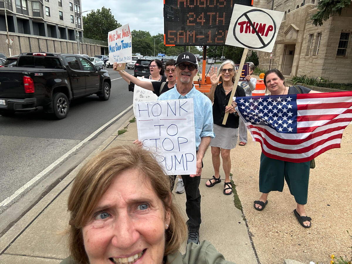 Visibility brigade every Tuesday at 8am and 5pm