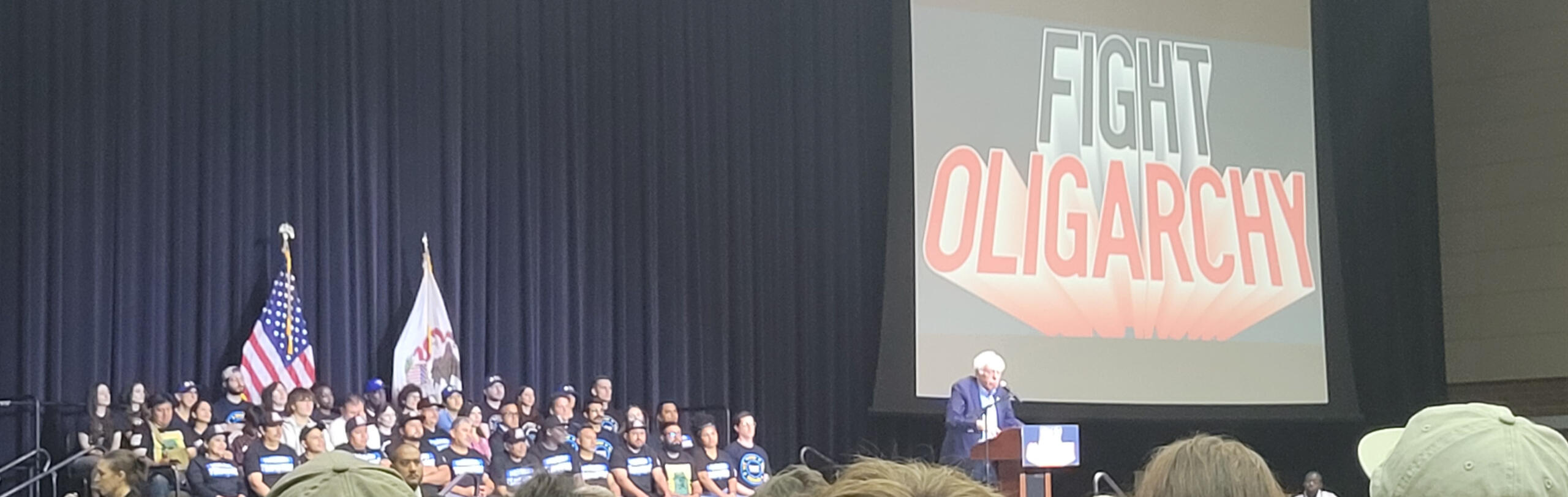 Sen. Bernie Sanders at UIC Forum, Aug 24, 2025